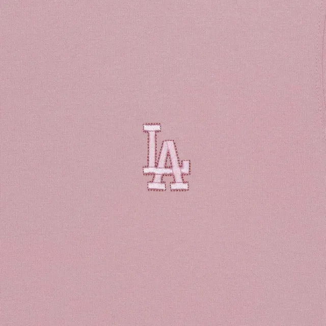 【MLB】涼感 背後豹紋大Logo短袖T恤 洛杉磯道奇隊 (3ATSN0664-07PKM)