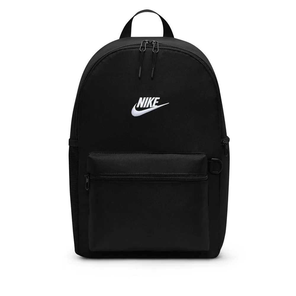【NIKE 耐吉】後背包 運動包 書包 旅行包 大容量 NK HERITAGE BACKPACK 2.0 黑 IB4343-010
