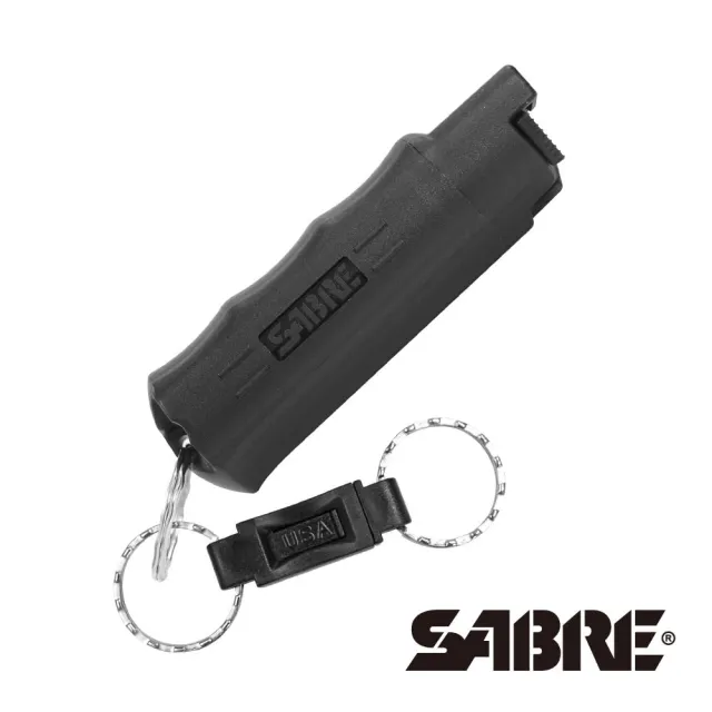 【SABRE 沙豹】快拆型防身噴霧(粉紅/黑/蒂芬妮藍)