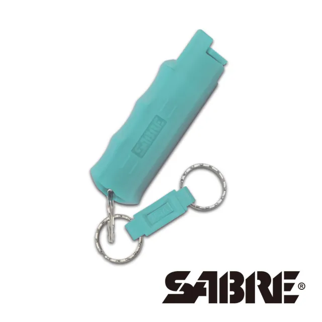 【SABRE 沙豹】快拆型防身噴霧(粉紅/黑/蒂芬妮藍)