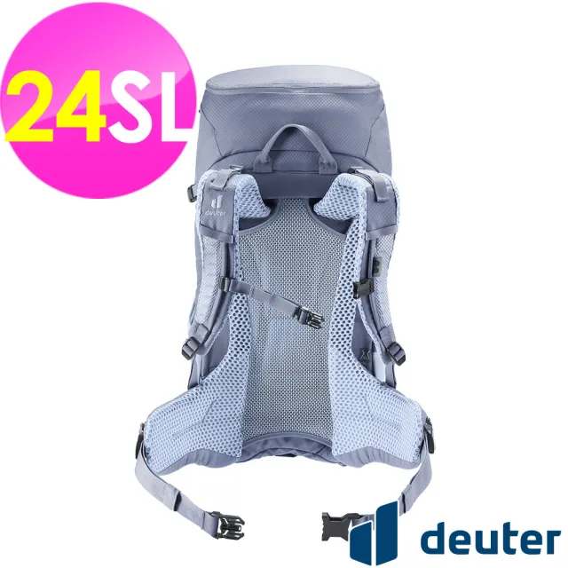 【deuter】FUTURA透氣網架背包24SL(3400526水藍/戶外旅遊/日常休閒/旅行/登山健行)