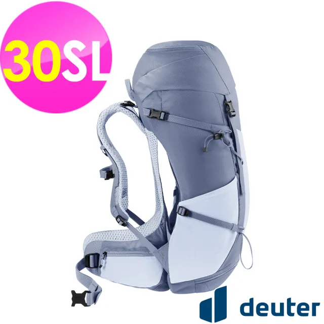 【deuter】FUTURA透氣網架背包30SL(3400726水藍/戶外旅遊/日常休閒/旅行/登山健行)