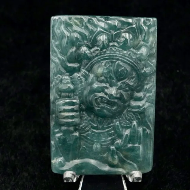 【藏古祥館】翡翠 大黑天 瑪嘎哈拉 SCB20 (宗教開運  翡翠)