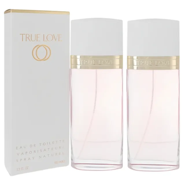 【伊麗莎白雅頓】TRUE LOVE 真愛女性淡香水 100ml 同款2入組(專櫃公司貨)