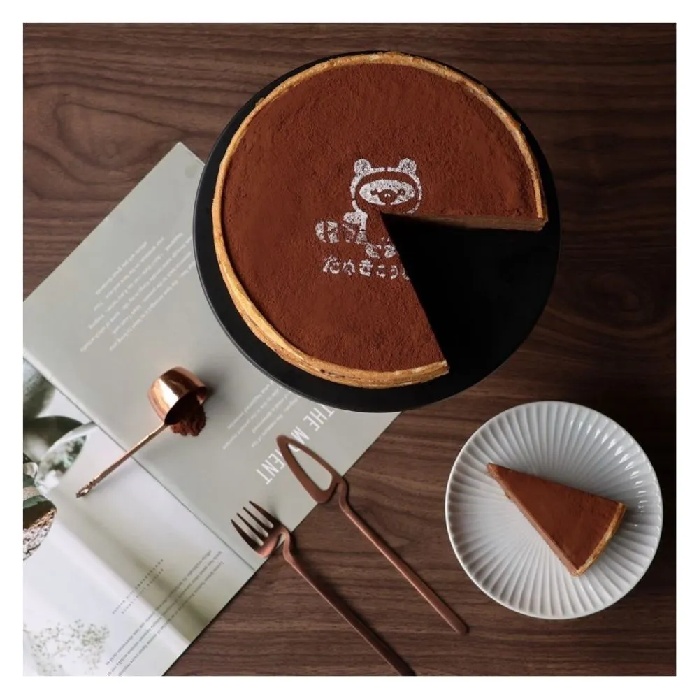 【狸小路手作烘焙】生巧千層1入(生日蛋糕；母親節；父親節；慶生；下午茶；點心；甜點)