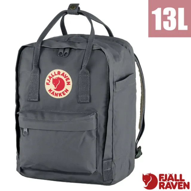 【Fjallraven】Kanken Laptop 13L 多功能輕量耐磨日用筆電背包/ 23523-046 超級灰
