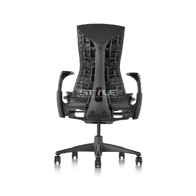 【Herman Miller】Embody 中厚布 - 黑框黑布｜世代家具｜原廠授權代理商(人體工學椅/電腦椅)