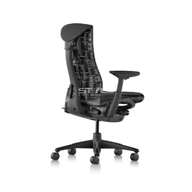 【Herman Miller】Embody 中厚布 - 黑框黑布｜世代家具｜原廠授權代理商(人體工學椅/電腦椅)