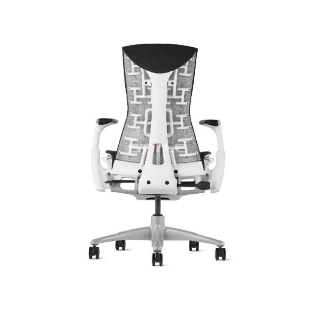 【Herman Miller】Embody 中厚布 - 白框黑布｜世代家具｜原廠授權代理商(人體工學椅/電腦椅)