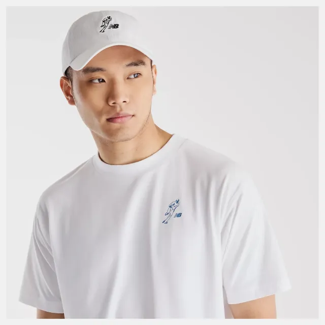 【NEW BALANCE】NB 短袖上衣 男 大谷翔平 美規 白 MT6224FCWT