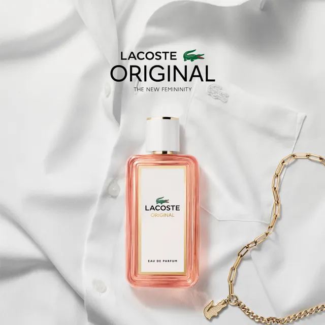【LACOSTE】經典女性淡香精100ml(贈品牌盥洗包+隨機小香乙瓶.專櫃公司貨)