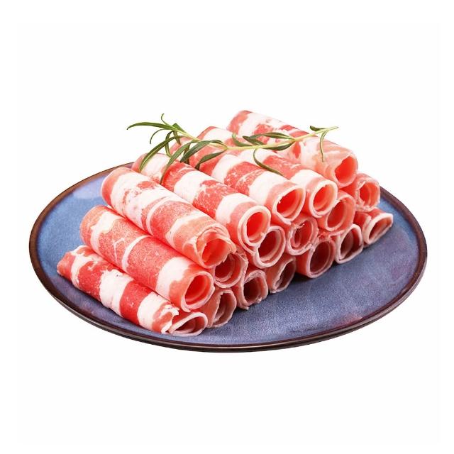 【上野物產】3包 雪花牛肉片(肉捲狀) 500g/包