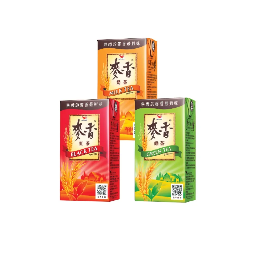 【麥香】300mlx2箱(共48入 任選紅茶/奶茶/綠茶)(-中元)