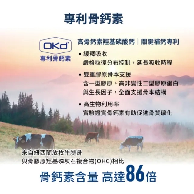 【vigoway 威客維】威鈣素微泡口嚼錠 60粒/盒