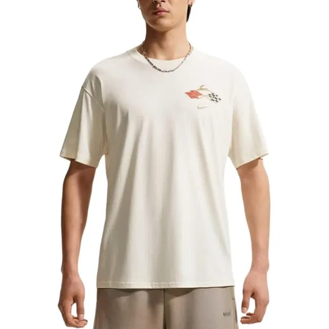 【NIKE 耐吉】AS DB M NK TEE LSE CHVY IMPALA 短袖 短T 米色 男款 運動上衣 IV5509-133