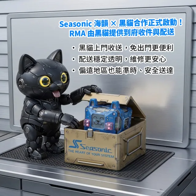 【Seasonic 海韻】ATX3 FOCUS PX-850 白金/全模 電源供應器