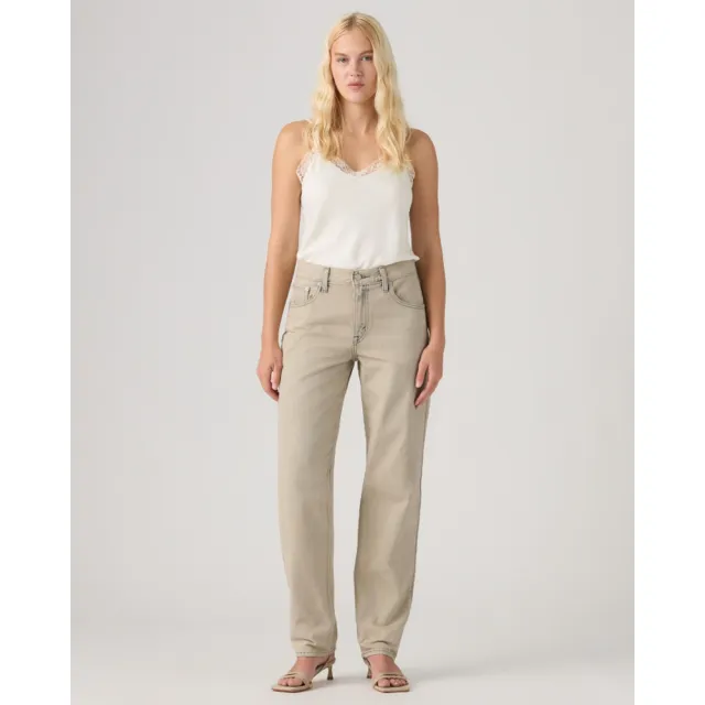 【LEVIS】ROSE 朴彩英同款 Loose Taper寬鬆錐形牛仔褲 / 巴黎扣調節環 女生牛仔褲 人氣新品 0083N-0048