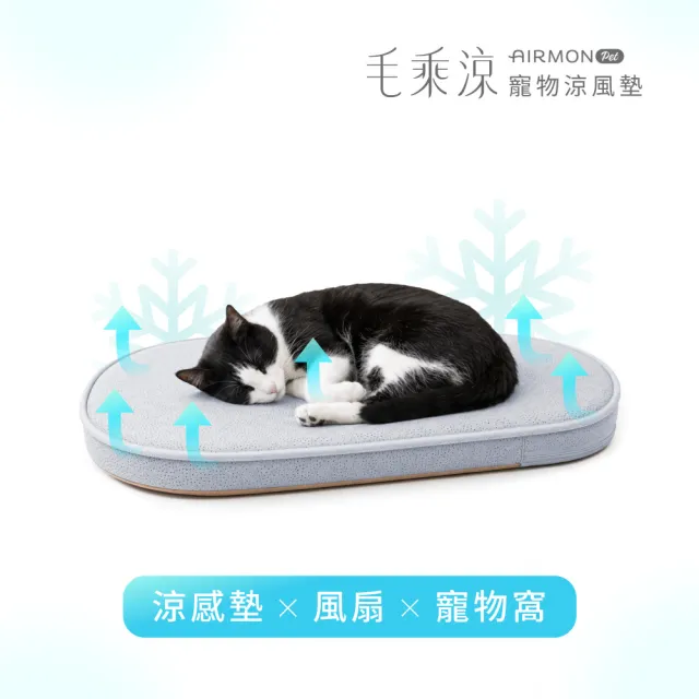 【AIRMON Pet】AIRMON Pet 毛乘涼 寵物涼風墊Ｍ號