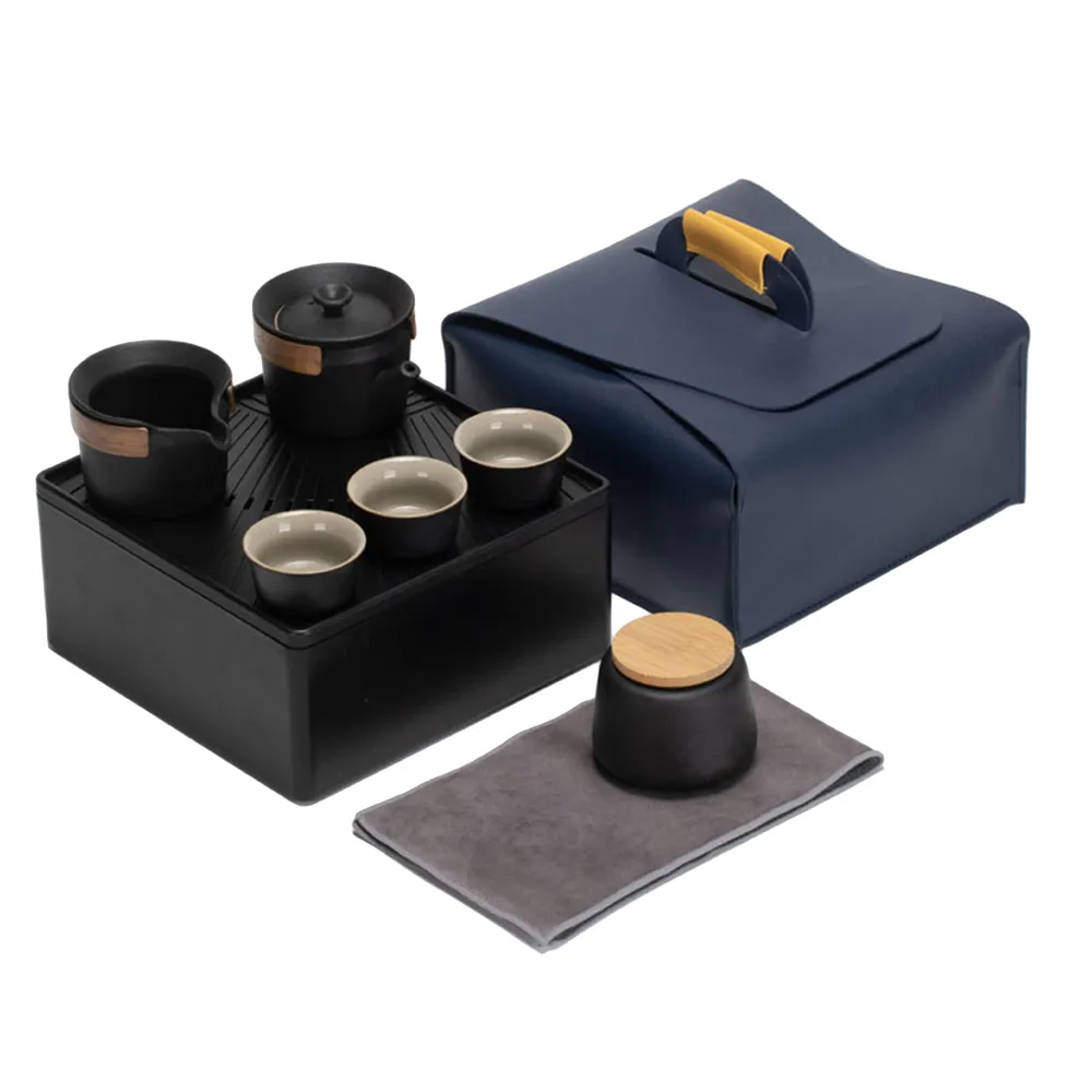 【LIFE SHOP】旅行茶具套組(泡茶組 旅行泡茶 茶具 茶器套裝組)