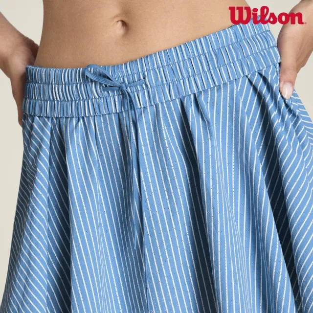 【WILSON】Aeria Tennis Skirt Ally Blue / Sandrift 女款 服飾 半身裙 藍色 WE00211U112001