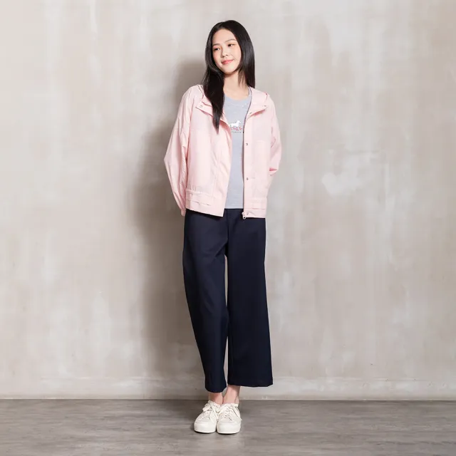 【perng yuh 芃諭名品】*自在適感 斜紋 九分寬管褲(2026 AW Collection|5C秋冬新品上市)