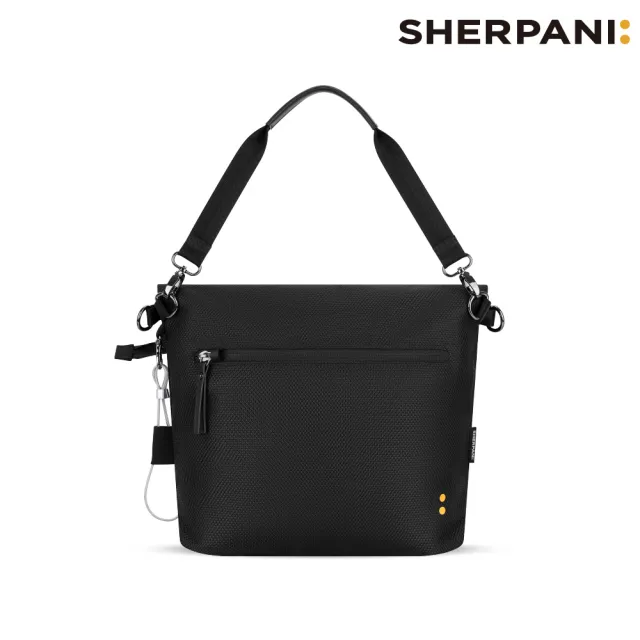 【Sherpani】雙11 RFID 防盜多功能側背包 26I Vale AT 12L｜黑色 (RFID屏蔽 平板適用)