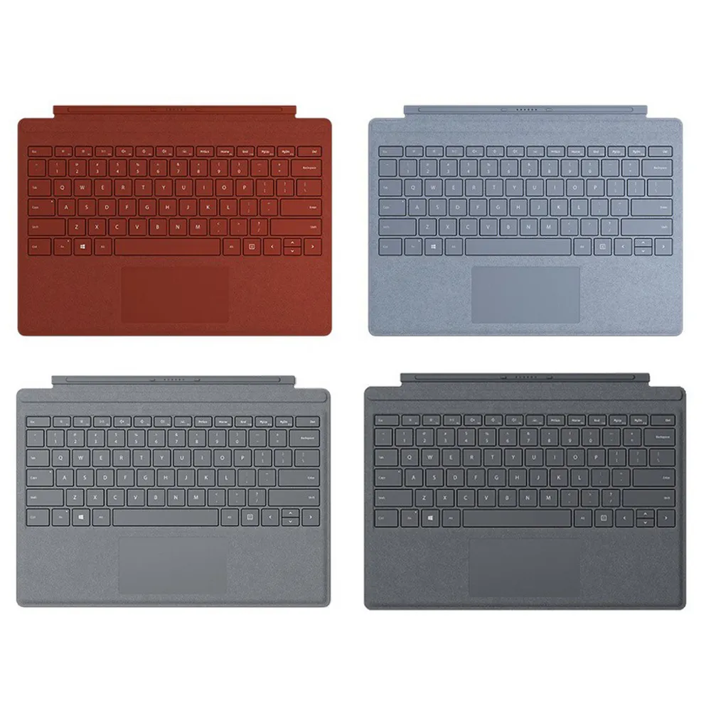 【Microsoft 微軟】A級福利品 Surface Pro 原廠實體鍵盤保護蓋(注音按鍵/無筆槽/12.3吋適用)