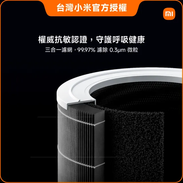 【小米】Xiaomi 空氣清淨機 4 Pro(小米官方授權代理/9-13坪適用/一年保固/米家APP/AC-M15-SC)