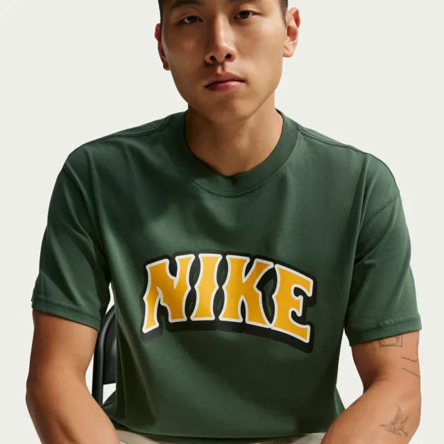 【NIKE 耐吉】短袖上衣 男 T恤 寬鬆 AS U NSW TEE LSE BBALL DUNK 綠 IM9340-323(3S5055)