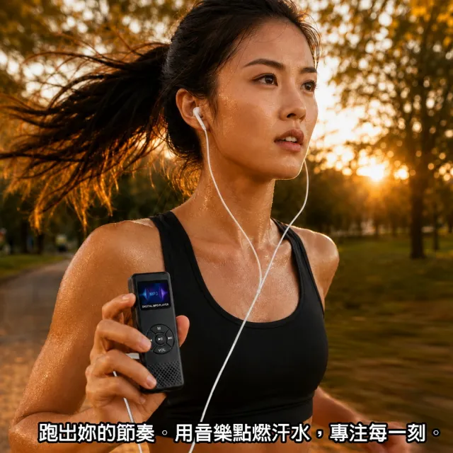 【DW 達微科技】尊爵版 靜謐音符 插卡式MP3隨身聽播放器(加64G記憶卡)(附6大好禮)