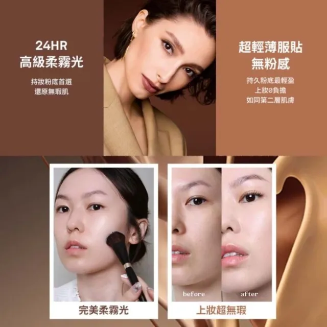 【Bobbi Brown 芭比波朗】霧光持久粉底液13ml 精巧版旅遊入門組