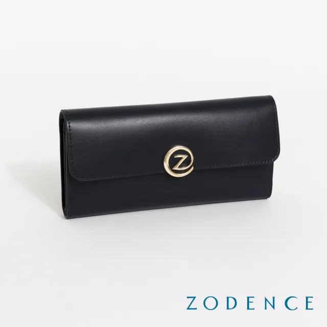 【ZODENCE 佐登司】FOLIA雙面牛皮翻蓋長夾-多色(皮夾/女夾)