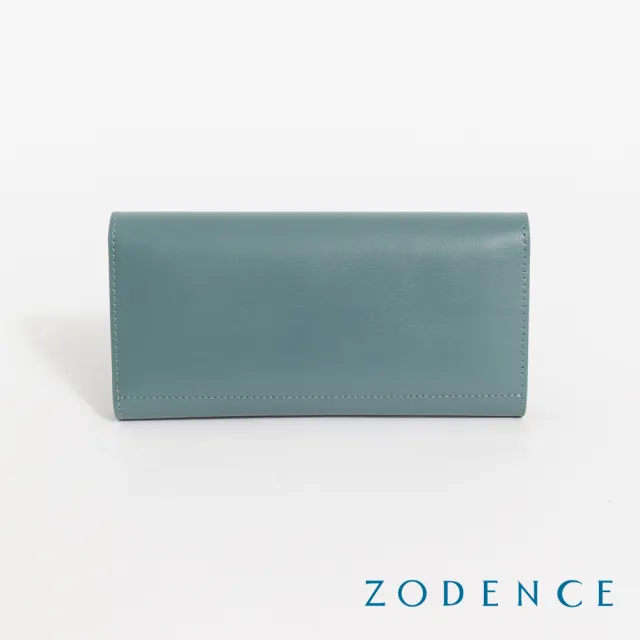 【ZODENCE 佐登司】FOLIA雙面牛皮翻蓋長夾-多色(皮夾/女夾)