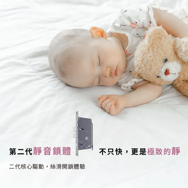 【HITACHI 日立】誠系列 全自動推拉式電子鎖/智能門鎖 (指紋/wifi/卡片/密碼/鑰匙/含基本安裝)HIT-FP30-T