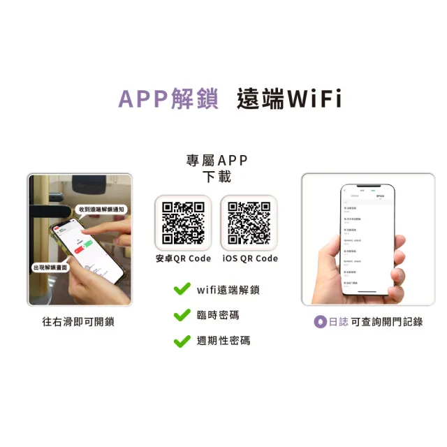 【HITACHI 日立】逸系列 電子貓眼推拉式智慧電子鎖/門鎖 (人臉/wifi/指紋/密碼/卡片/鑰匙/含基本安裝)