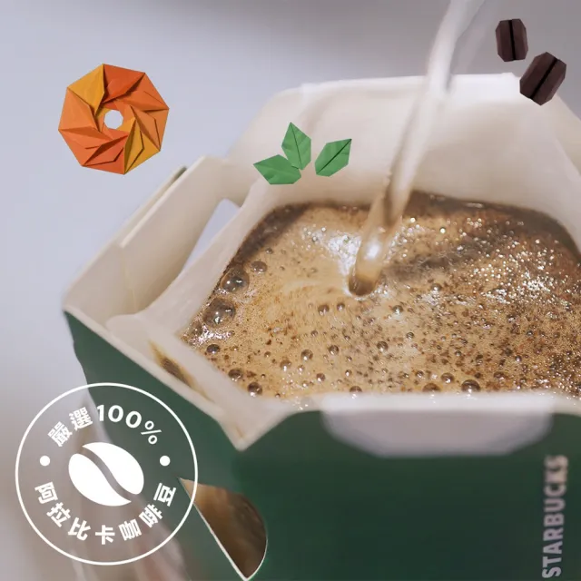 【STARBUCKS 星巴克】手沖每日精選秋日濾掛禮盒