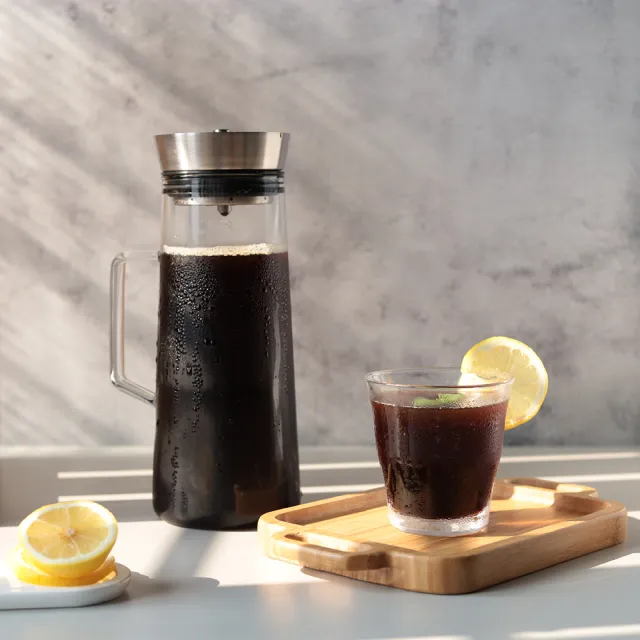 【Driver】冷熱兩用茶/冷萃咖啡壺-1000ml(冰滴咖啡 冰釀咖啡 冷水壺 泡茶壺 玻璃壺 咖啡器具 手沖咖啡)