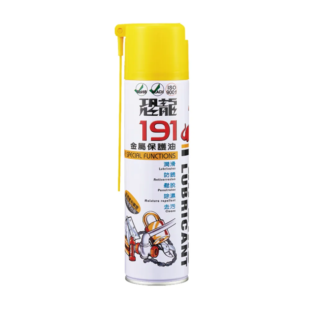 【PUFF DINO 恐龍】191金屬保護油420ml(防銹油/潤滑油/191防銹油/防鏽油/191潤滑油/防銹劑/防鏽劑)