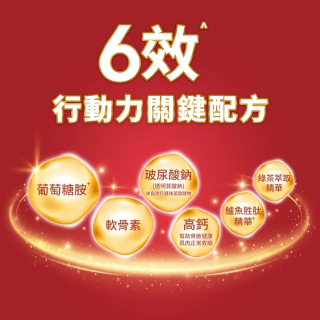 【Move Free 益節】葡萄糖胺六合一精華飲4盒(1包25ml共120包 軟骨素/關鍵/保健/葡萄糖胺/保健品)