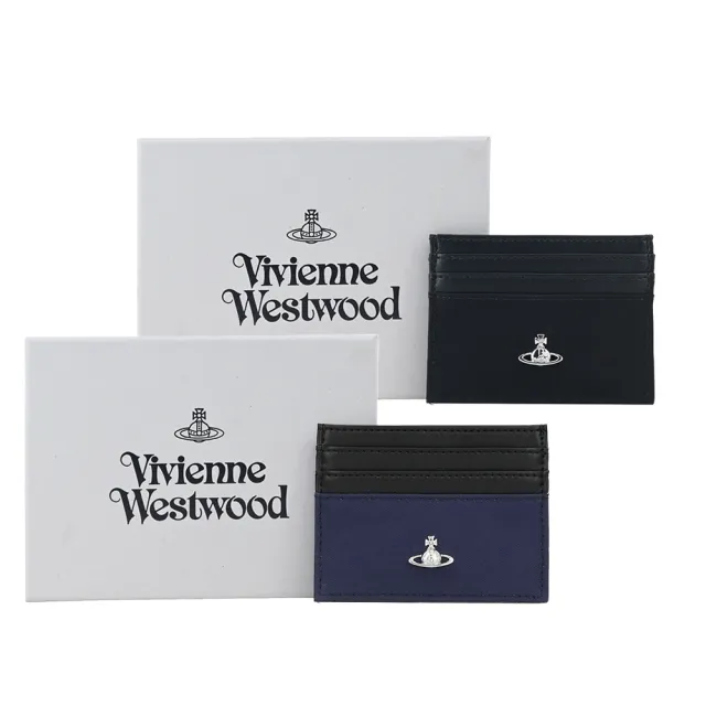 【Vivienne Westwood】尼龍拼接名片/證件卡片夾-多色選