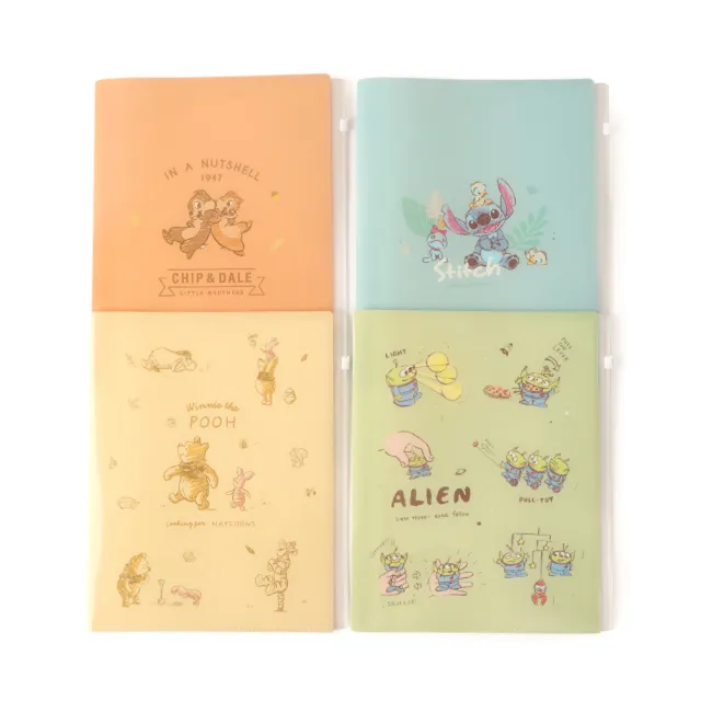 【Norns】Moomin 6+1多功能資料夾 附束帶 Norns Original Design 展開式A4 L夾 檔案夾附夾鏈袋