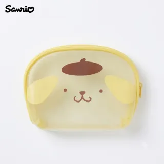 【SANRIO 三麗鷗】正版授權布丁狗透氣網布化妝包收納包零錢包(閨蜜女兒女友生日聖誕交換禮物)