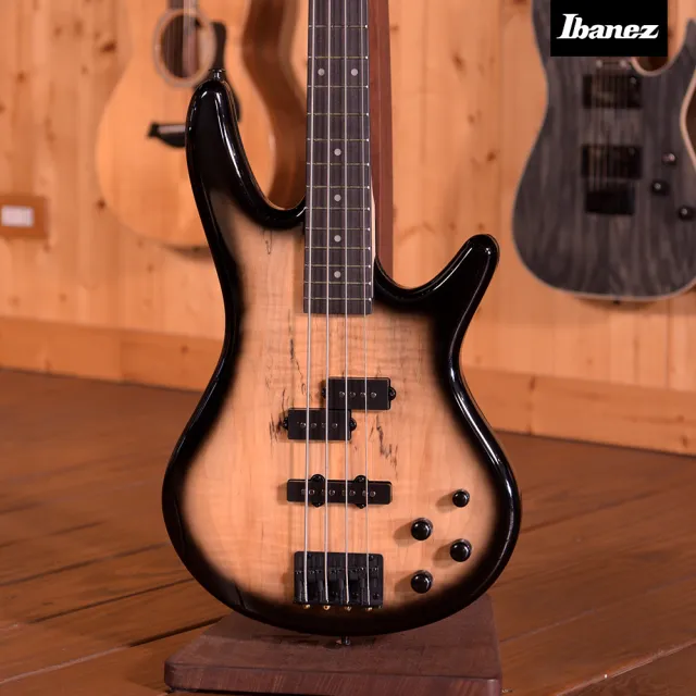 【IBANEZ】Ibanez GSR200SM 4弦電貝斯 PJ拾音器 Phat II主動EQ 渲染楓木 附琴袋(全新公司貨 原保一年)