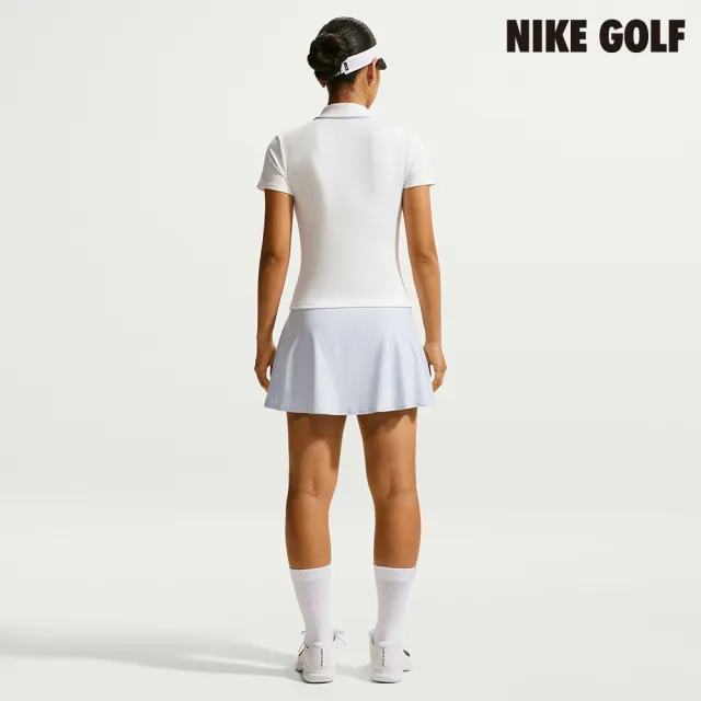 【NIKE GOLF】NikeCourt Slam 女款 Dri-FIT 短袖有領衫 白色(IU0851-100)