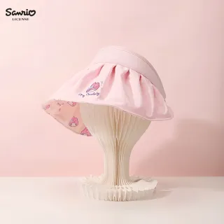 【SANRIO 三麗鷗】父親節送禮精選 正版授權夏季防曬透氣涼爽成人貝殼帽遮陽帽凱蒂貓帕恰狗美樂蒂酷洛米