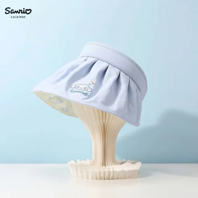【SANRIO 三麗鷗】父親節送禮精選 正版授權夏季防曬透氣涼爽成人貝殼帽遮陽帽凱蒂貓帕恰狗美樂蒂酷洛米