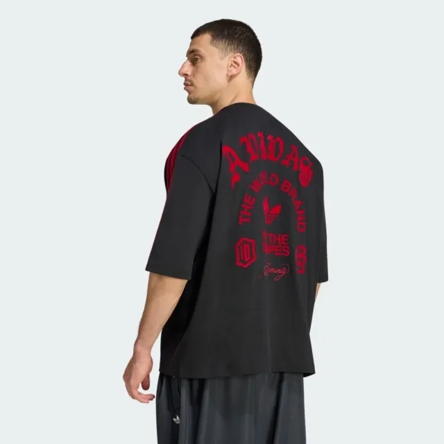 【adidas 愛迪達】Og Tee 男 T恤 運動上衣 休閒短袖 純棉 印花 黑(LD3867)