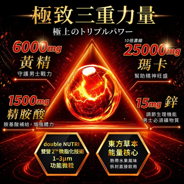 【橙姑娘】30公分好棒棒 金虎版液態包 六入組(15包/盒)