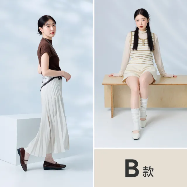 【Robinlo】真皮法式甜美瑪莉珍鞋舒適百搭通勤(多款任選)