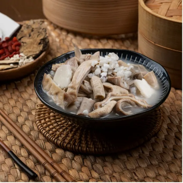 【漢來飯店】暖心煲湯6入免運組 (剝皮辣椒竹筍雞湯/麻油雞湯/四神豬肚湯)